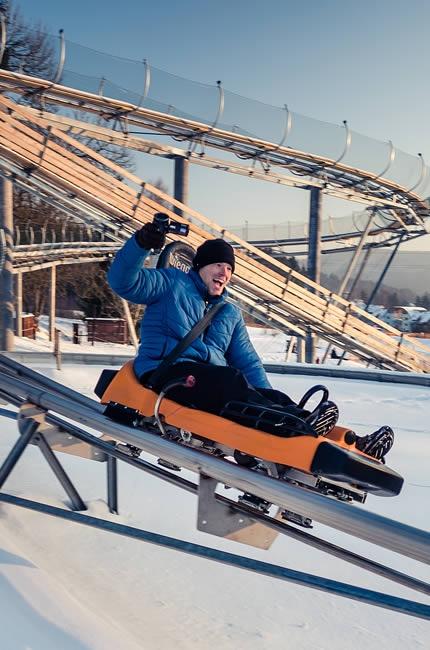 Die Bobbahnen Lipno