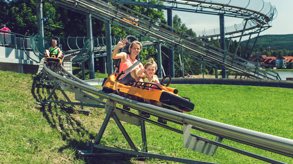 Die Bobbahnen Lipno