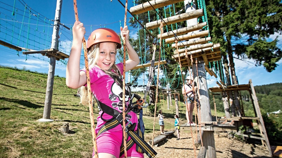 Lanový park Lipno