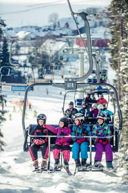 Skigebied Lipno
