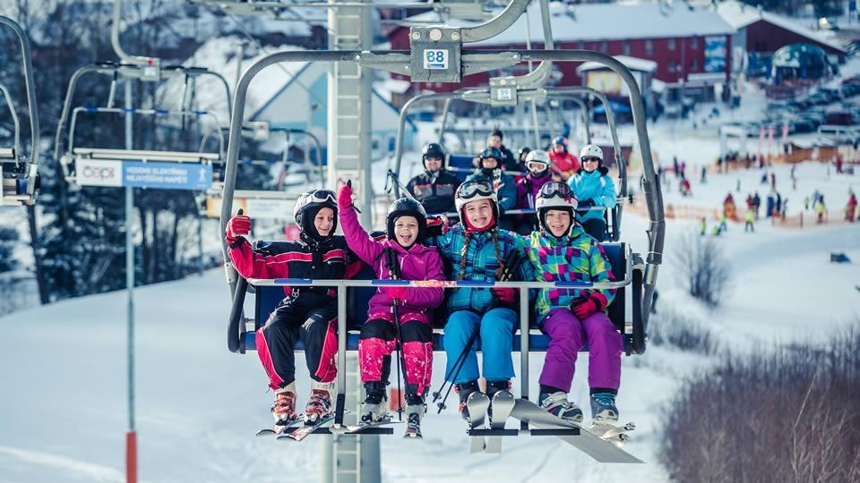 Skiareal Lipno - cable car