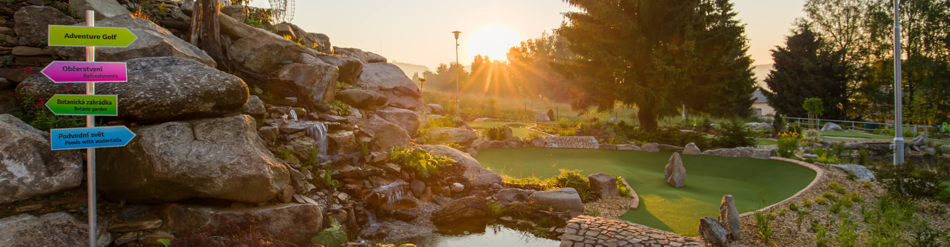 Adventure golf - Lipno