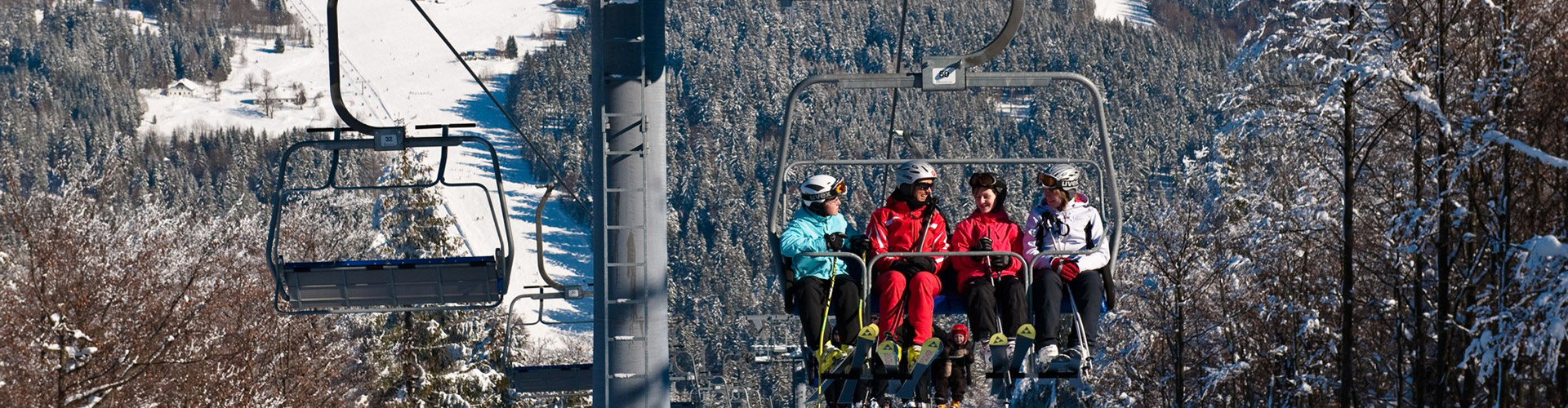 Skiareál Hochficht - lanovka