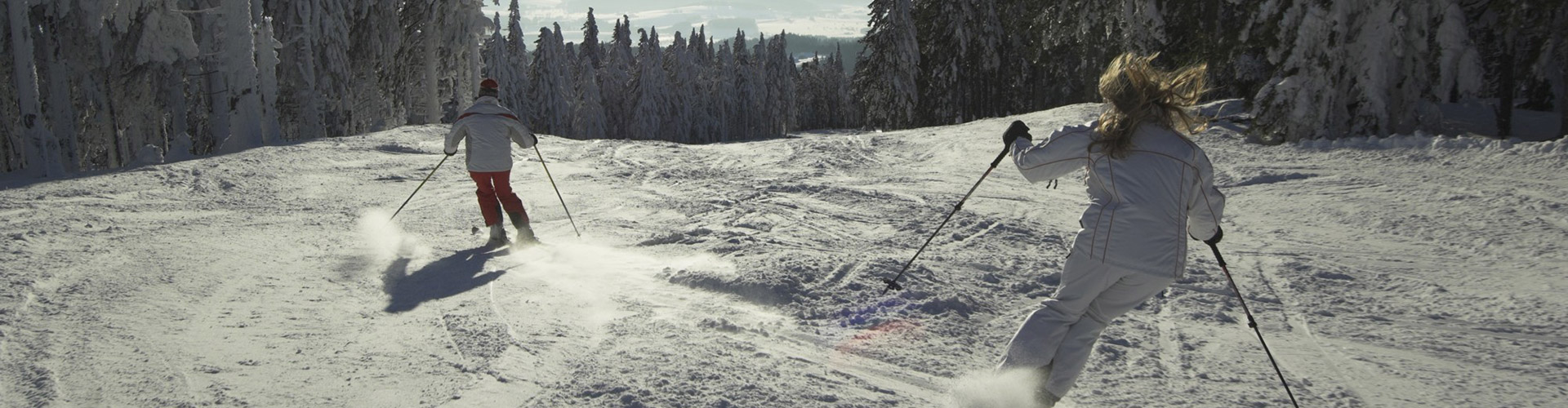 Skiareál Hochficht - lyžování