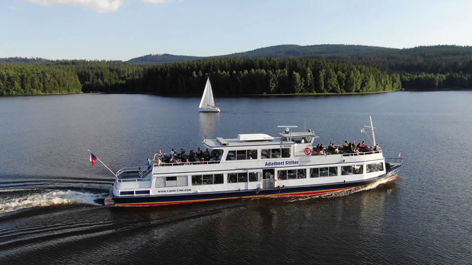 Parník Adalbert Stifter - Lipno