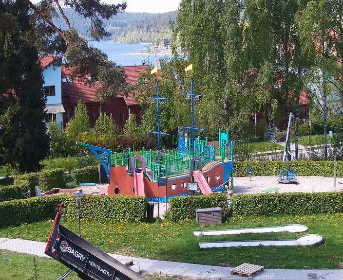 Aktuální snímky z webkamery Lipno Lake Resort