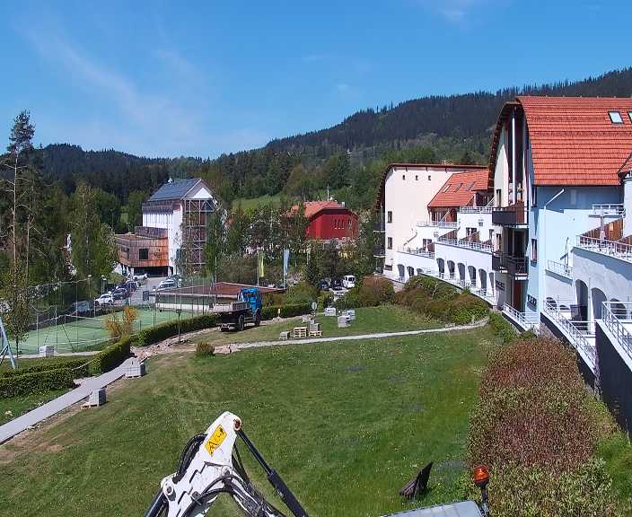 Aktuální snímky z webkamery Lipno Lake Resort